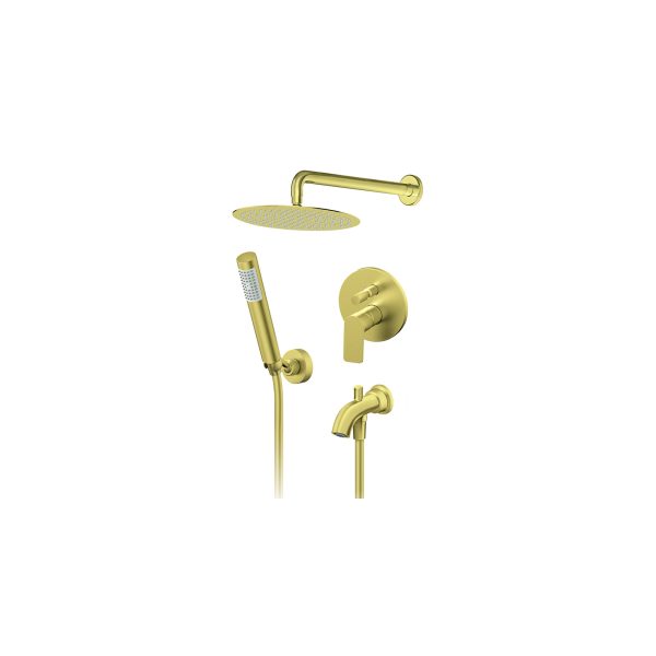 Baterija uzidni set S2 GOLD - 231701G ROSAN